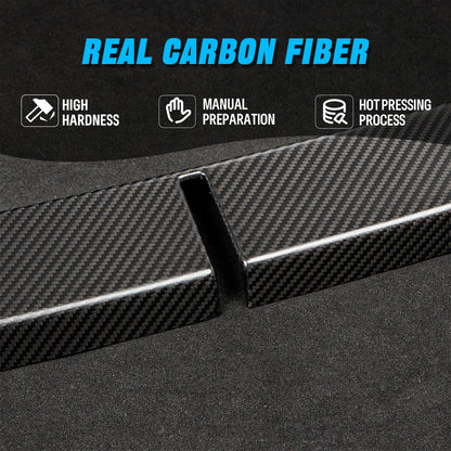 Dryvon Real Dry Carbon Fiber Frunk Sill Protector Cover for Tesla Cybertruck 2024+ Front Trunk Edge Guard Trim