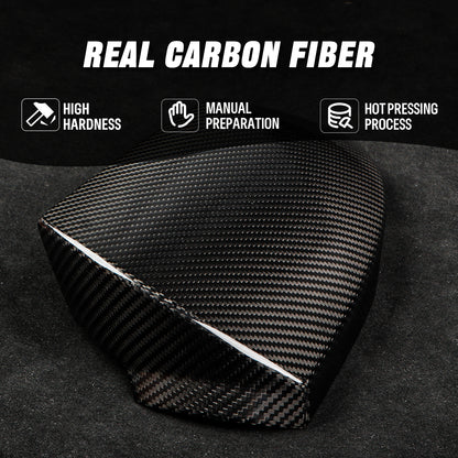 Real Carbon Fiber Side Rearview Mirror Cover For Hyundai Elantra N 2024+