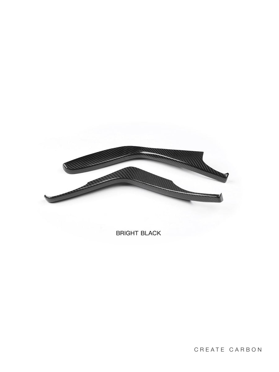 Honda Civic Type R FK8 Center Console Side Covers (2017–2021) | Dry Carbon