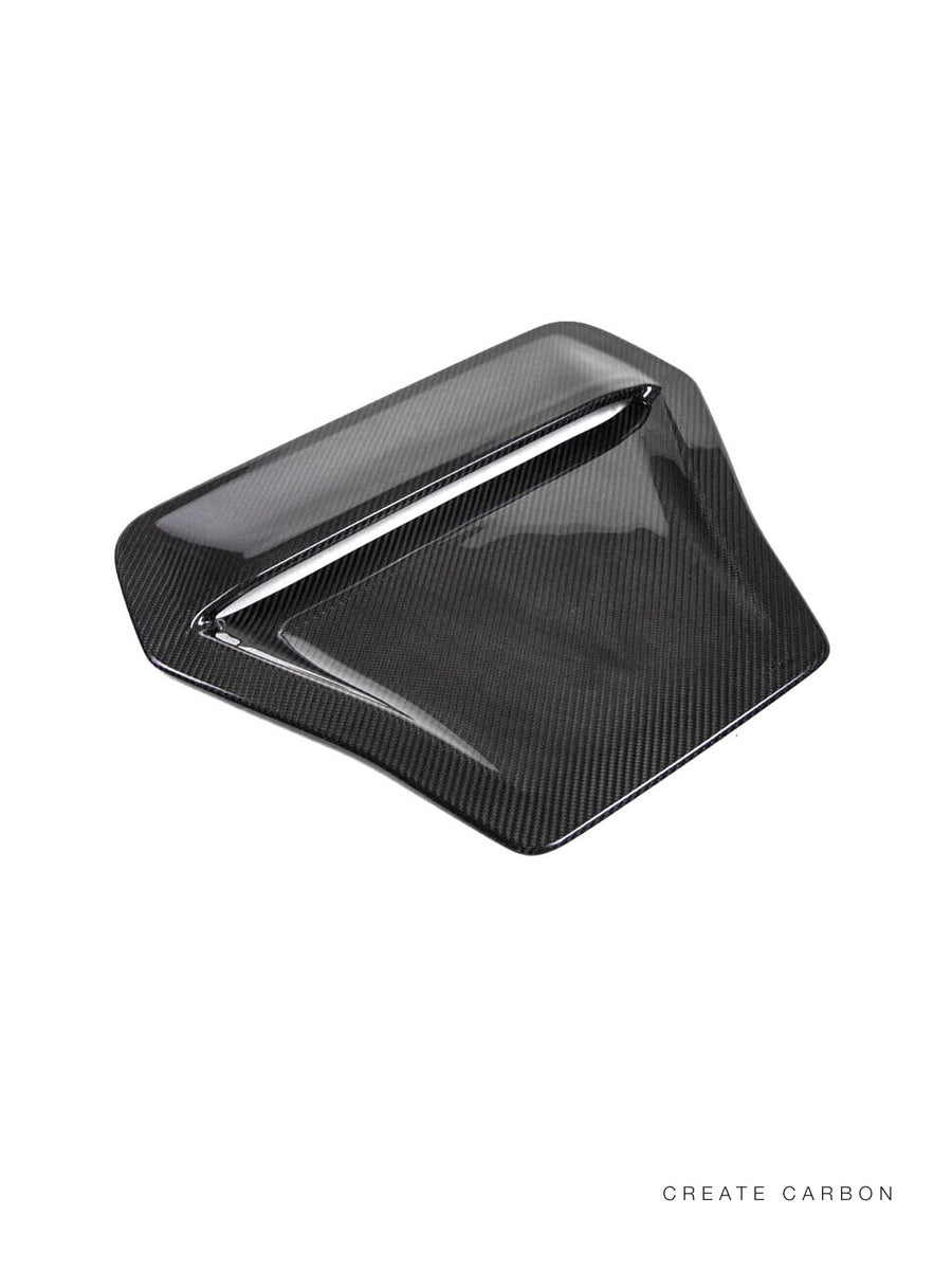 Honda Civic Type R FK8 Hood Scoop Vent Cover (2017–2021) | Dry Carbon