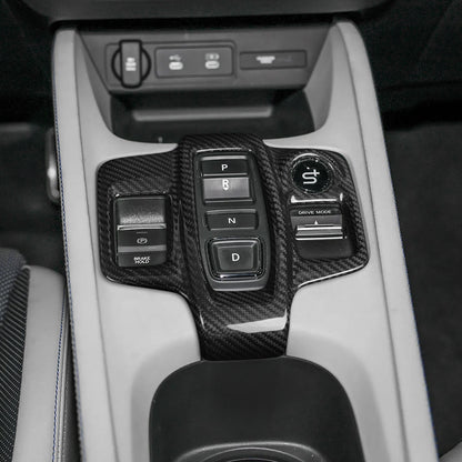 Honda Prelude BF1 dry carbon gear shift panel cover detail