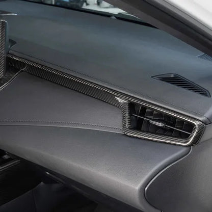 Dry Carbon Fiber Dashboard Air Vent Covers for Toyota GR Corolla 2023+