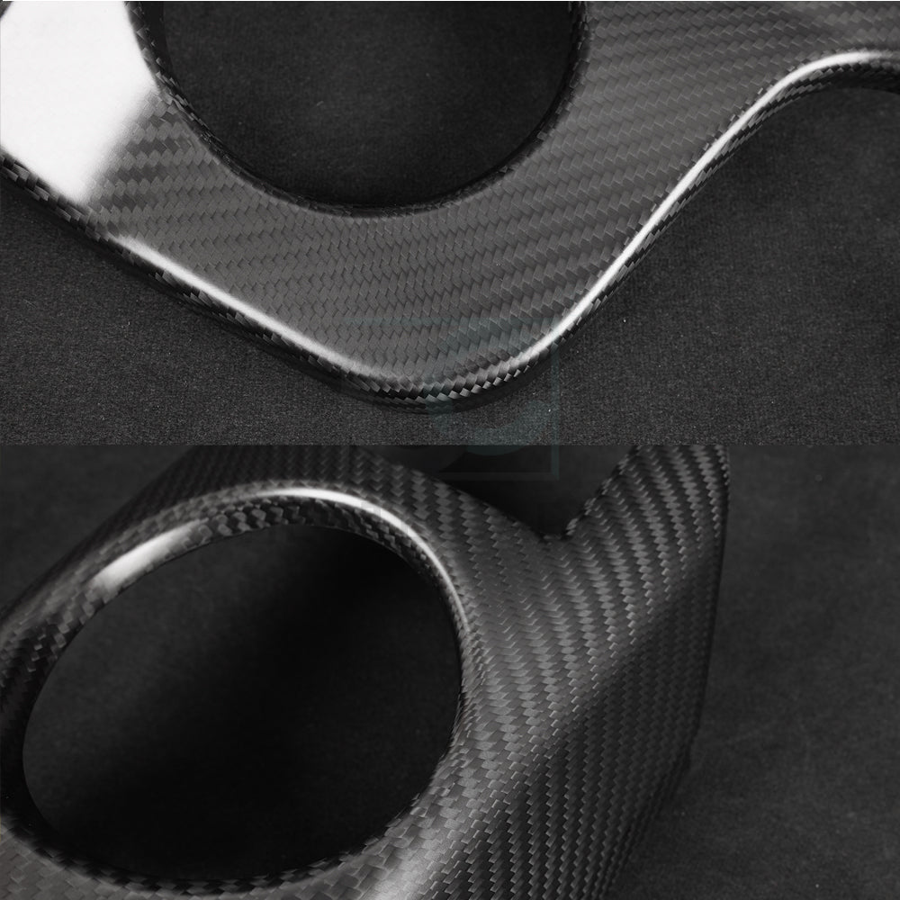 Dry carbon fiber center console cup holder insert for 2023+ Nissan Z RZ34 – image 4