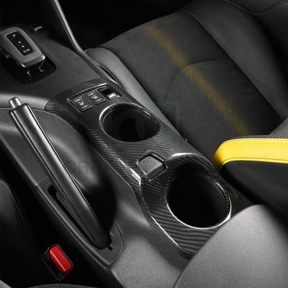 Dry carbon fiber center console cup holder insert for 2023+ Nissan Z RZ34 – image 5