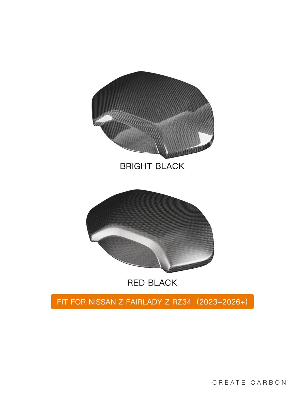 Dry carbon fiber instrument cluster hood cover for 2023+ Nissan Z RZ34 – image 3