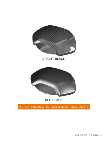 Dry carbon fiber instrument cluster hood cover for 2023+ Nissan Z RZ34 – image 3