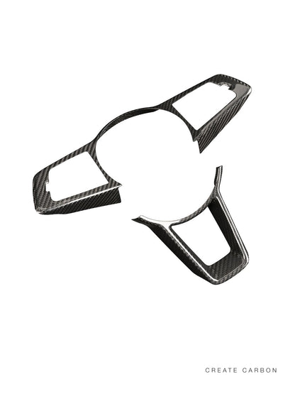 Dry carbon fiber steering wheel trim cover for 2023+ Nissan Z RZ34