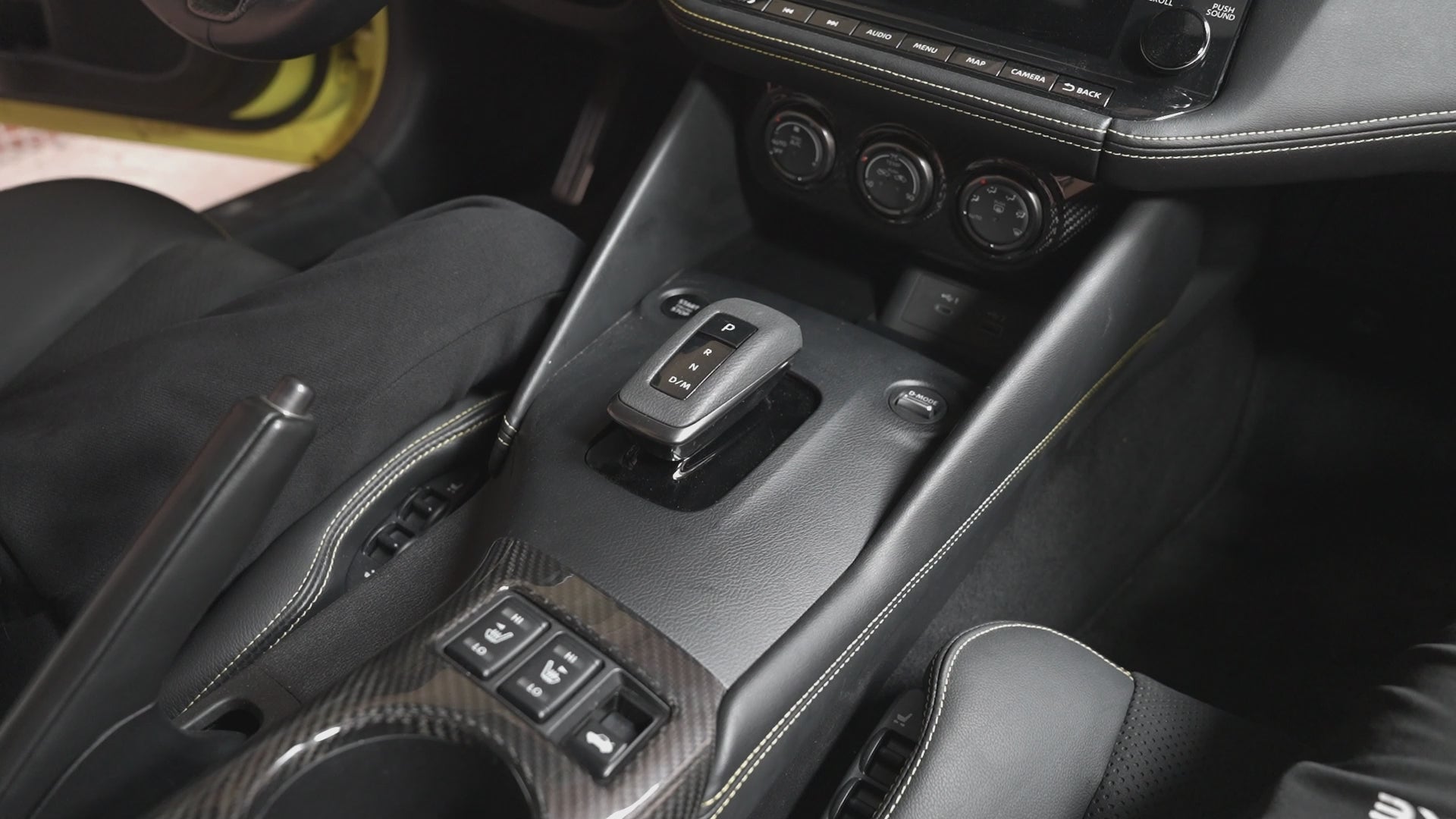 Dry Carbon Fiber Shifter Cover for Nissan Z RZ34 2023+