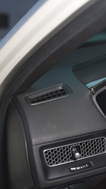 Create Carbon Dry Carbon Fiber Dash Air Vent Panel Cover for HONDA CIVIC Type R FL5