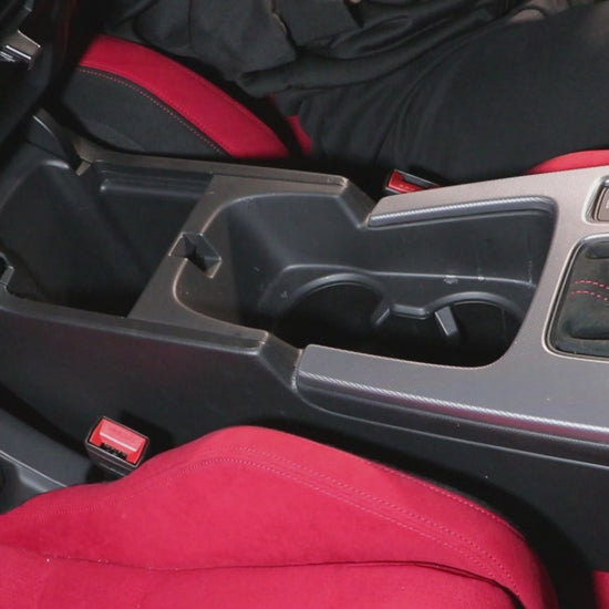 Create Carbon Front Cup Holder Cover for HONDA CIVIC Type R FL5 2023+