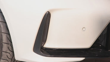 Create Carbon Dry Carbon Fiber Front Duct Cover Set (2PCS) for HONDA CIVIC Type R FL5