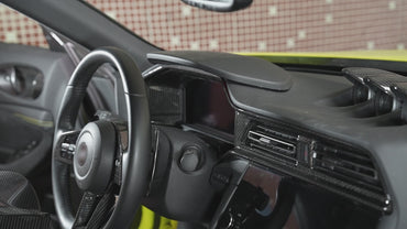 CreateCarbon Dry Carbon Fiber Center Console Dashboard Panel Cover for Nissan Z 400Z RZ34 Fairlady Z 2023-2026+
