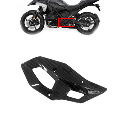 2023-2025 BMW R1300GS Dry Carbon Fiber Motorcycle Lower Belly Pan Fairing